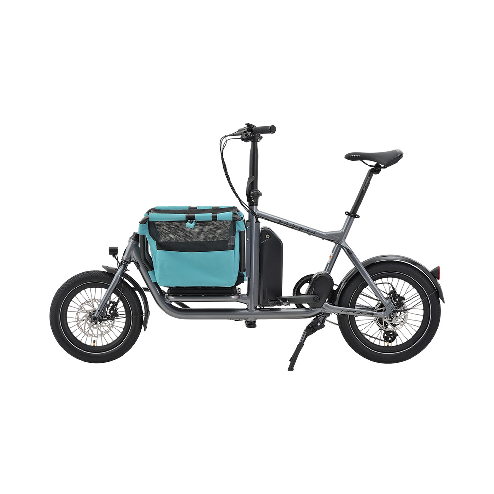 Vélo cargo électrique compact Atmose modèle Q ESQ1 pour les déplacements urbains agiles