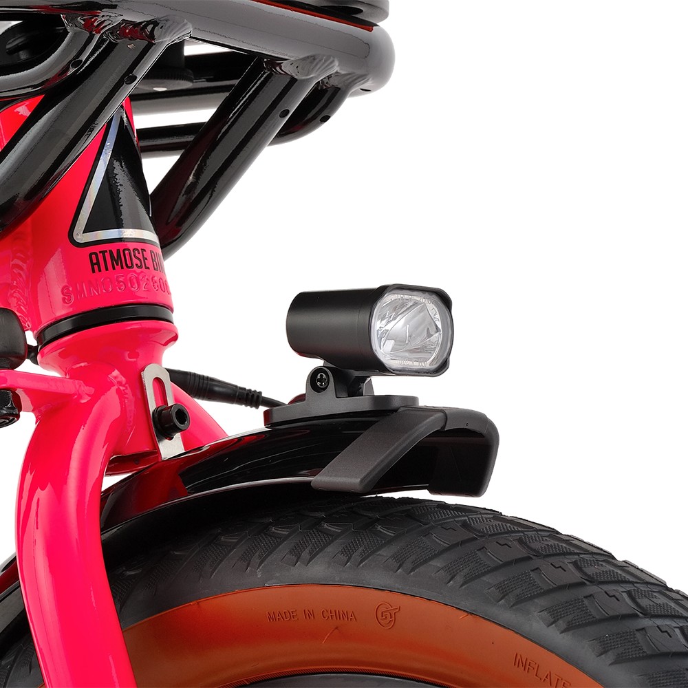 Vélo cargo d'aventure Atmose modèle V ESV1 avec support de camping avant surdimensionné