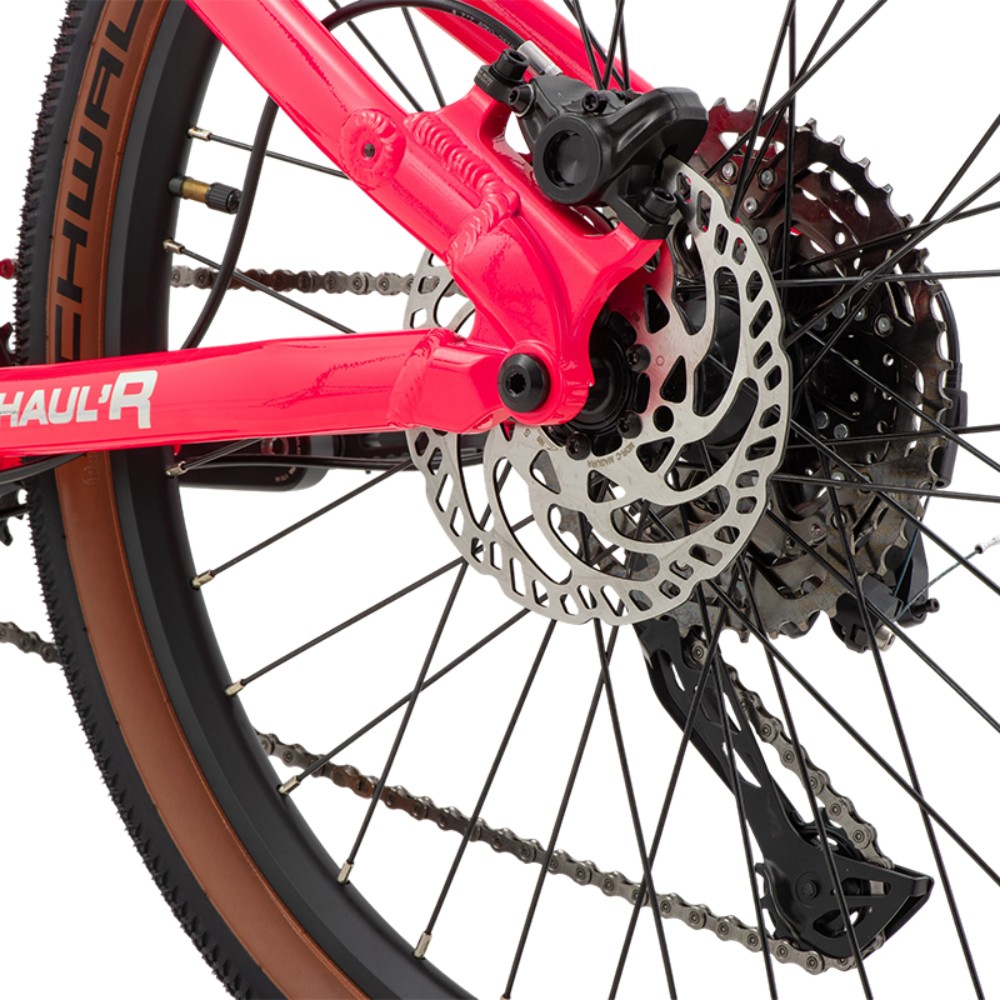 Vélo cargo d'aventure manuel Atmose modèle V V1 avec porte-bagages avant surdimensionné